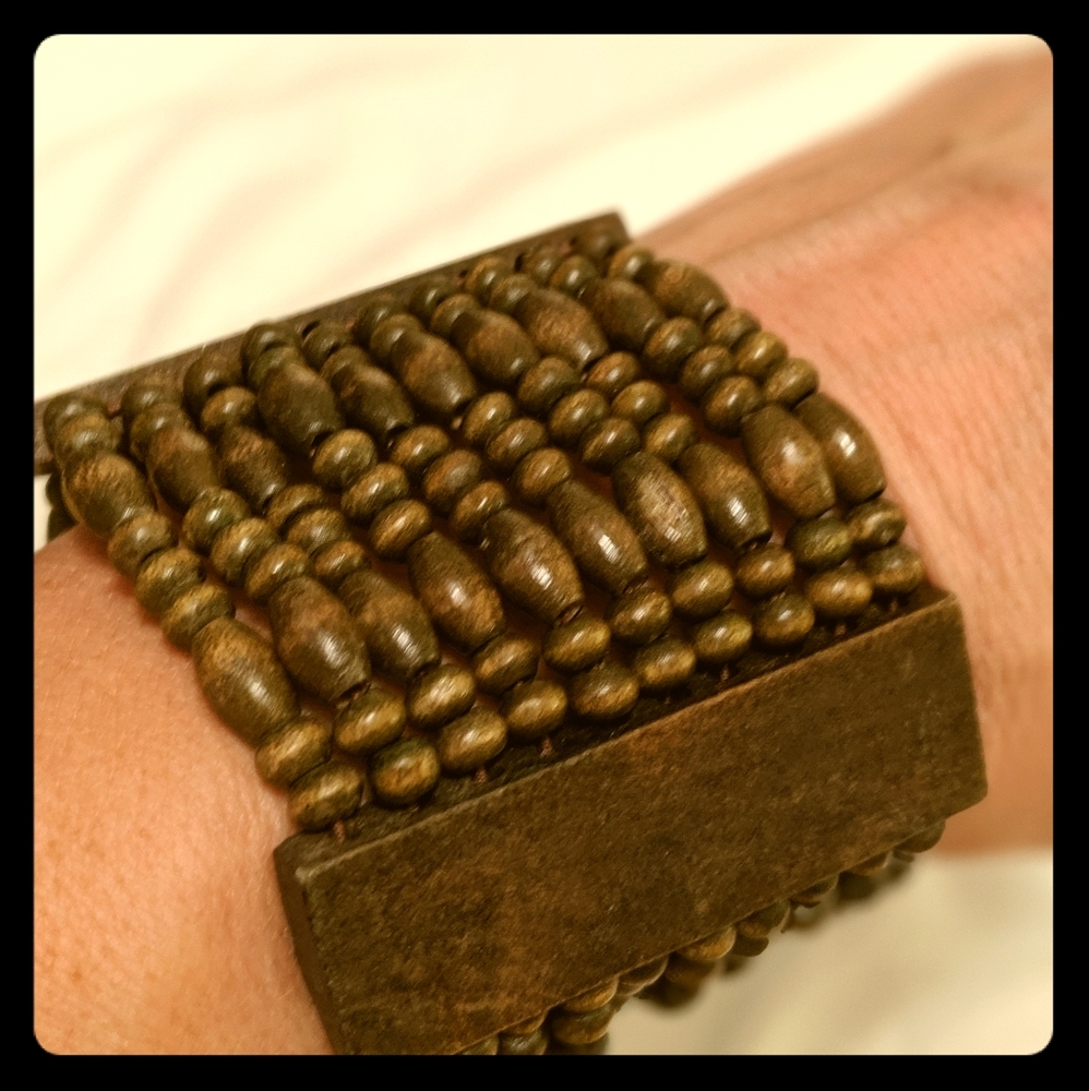 Wooden bracelet